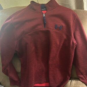 Under Armor Cold gear pullover collar zip.